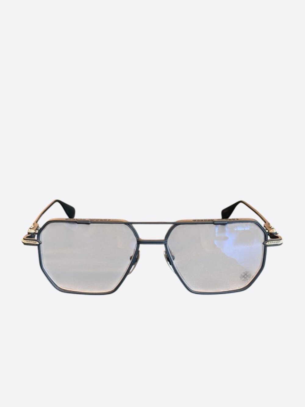 Chrome Hearts Black Cross Phunk Glasses